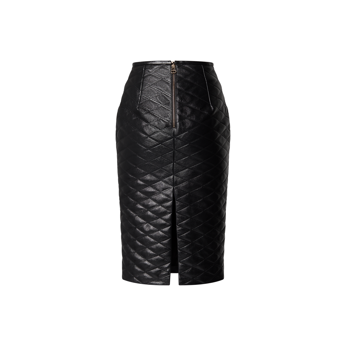 Malletage Leather Pencil Skirt Luxury Skirts and Shorts Ready to